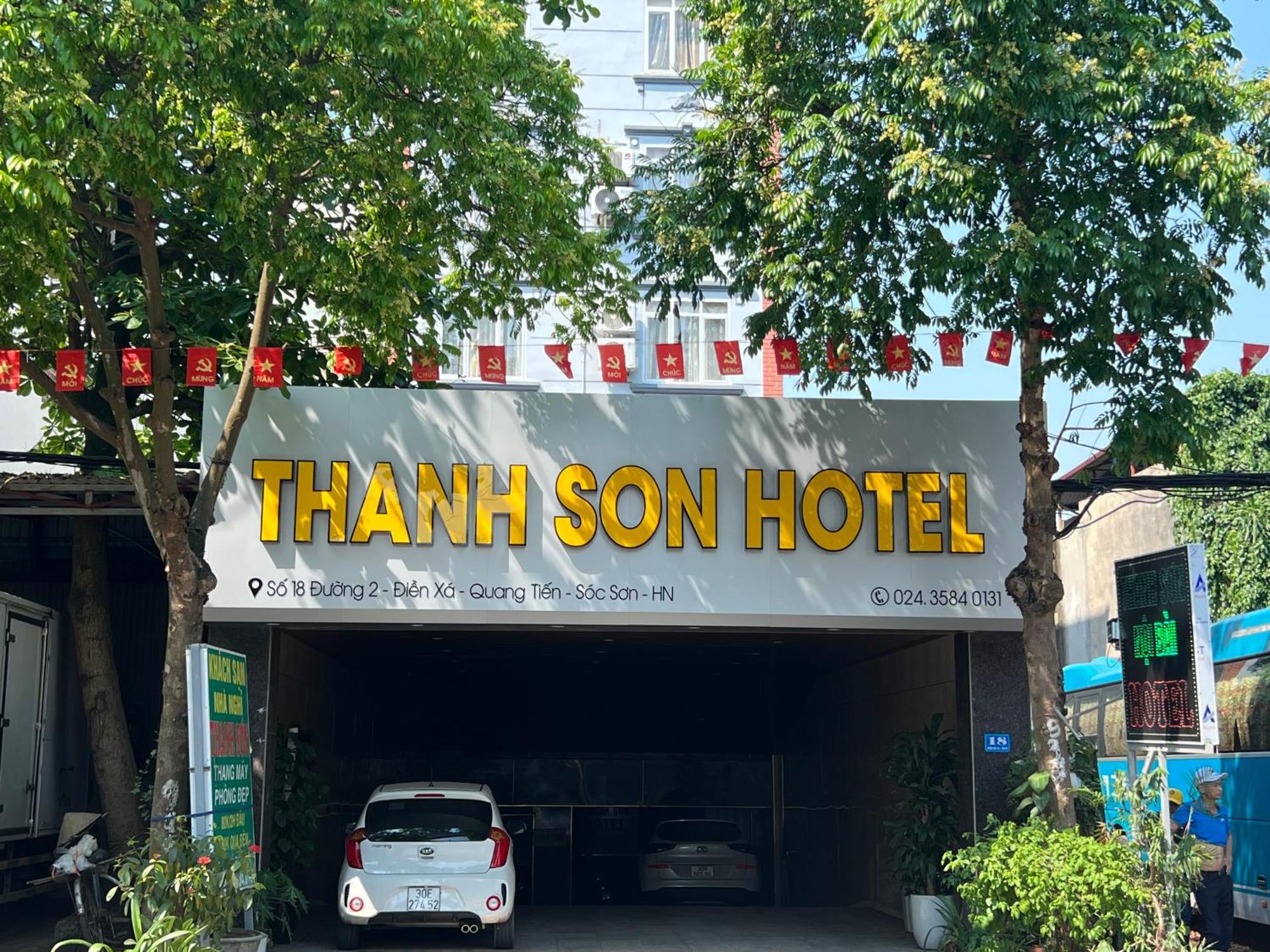 Khach San Thanh Son Noi Bai Hanoi Exterior foto